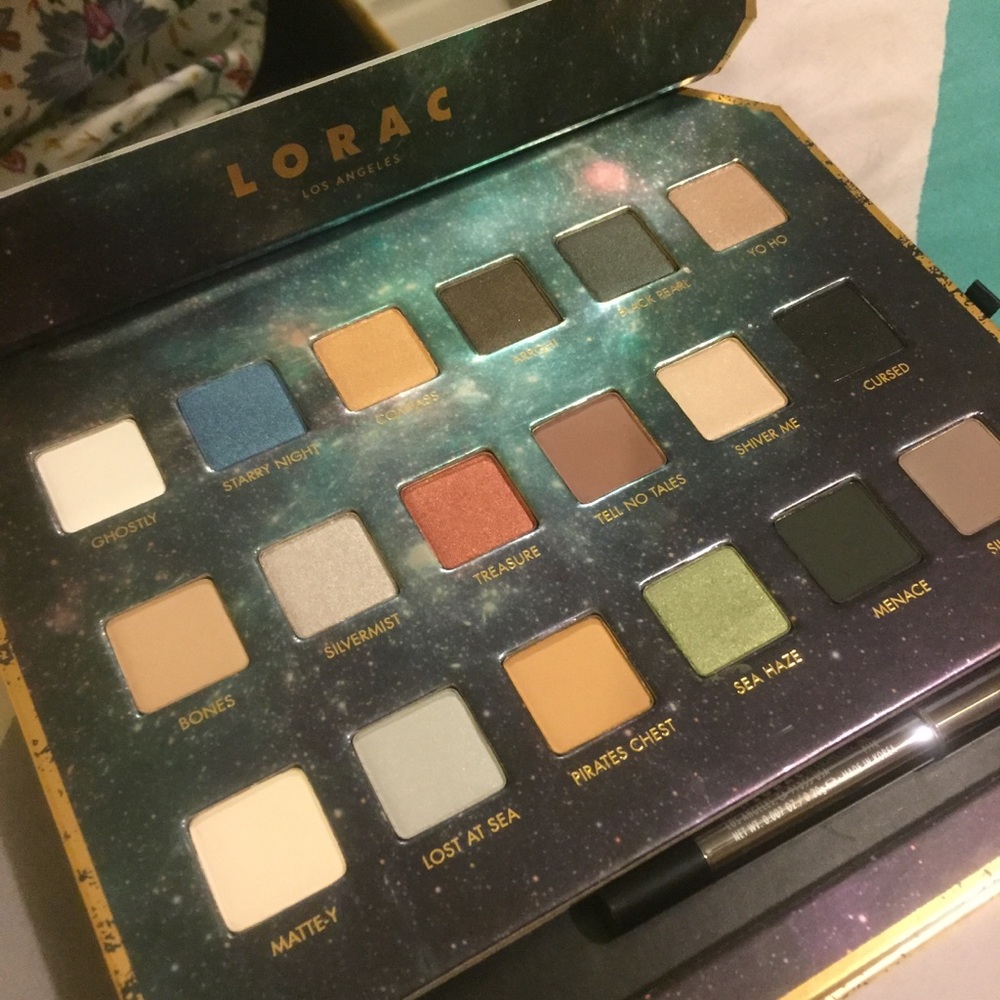 Lorac Pirates of the Caribbean Eyeshadow Palette